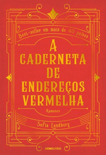 A Caderneta De Endereços Vermelha, De Lundberg, Sofia. Editora Globo Livros, Capa Mole Em Português