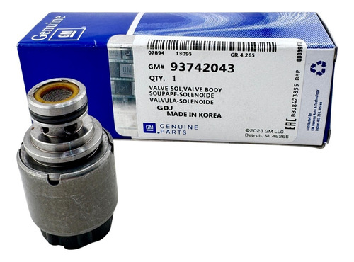 Solenoide Presion Pwm Caja Zf4hp16 Optra Design Tacuma Negro