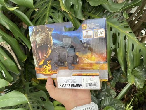 Nasutoceratops Pack Feroz Jurassic World Dominion (Usado)