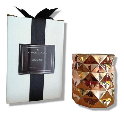 Imagen 1 de 6 de Vela Cera Soja Aromática Decorativa Regalo