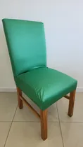 Comprar Funda para silla DECOFUNDAS Paris color manzana de 60cm de largo con respaldo de 45cm x 55cm con asiento de 45cm x 45cm - pack x 6 unidades