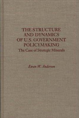 Libro The Structure And Dynamics Of U.s. Government Polic...