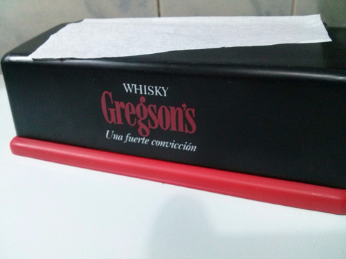 Whisky Gregson S Servilletero