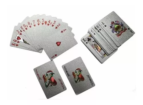 Baralho completo de cartas de jogar pôquer