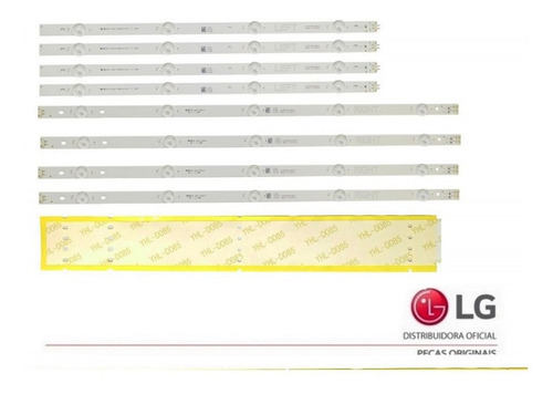 Kit Barras Led LG 49uj6300 49lj5500 49lj5550 Barramento Novo