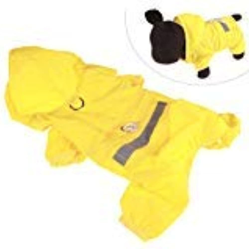 Xiaoyu Ajustable Mascota Perro Mono Impermeable Chamarra Imp