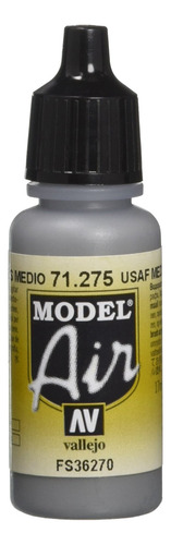 Usaf Pintura 0.6 fl Oz Color Gris