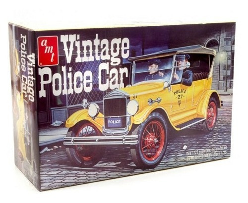 Ford T 1927 Vintage Police Car - 1/25  -  Amt 1182