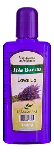 Aromatizante Lavanda Três Barras 140ml