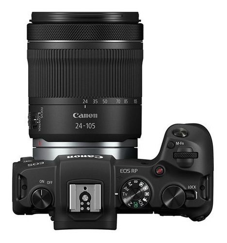 Canon EOS R Kit RP + lente RF 24-105mm f/4-7.1 IS STM sin espejo color negro