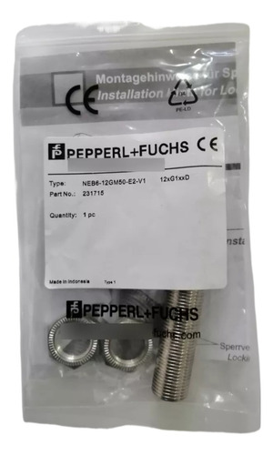 Neb6-12gm50-e2-v1 Sensor Inductivo Balluff Pnp Na M12
