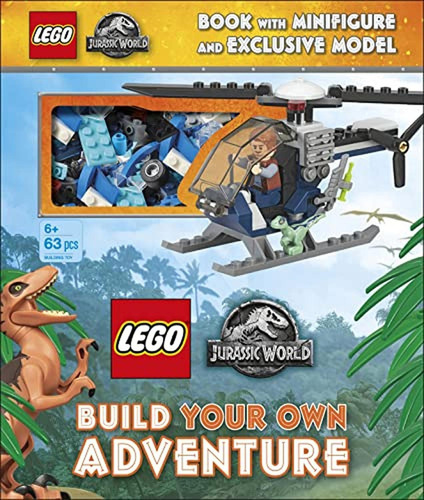 LEGO Jurassic World Build Your Own Adventure: with minifigure and exclusive model (LEGO Build Your O, de March, Julia. Editorial DK Children, tapa pasta dura en inglés, 2020