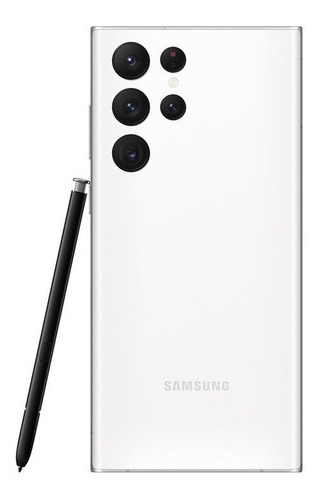 Samsung Galaxy S22 Ultra Snapdragon 5G Dual SIM 256 GB branco 12 GB RAM - Bom (Recondicionado)