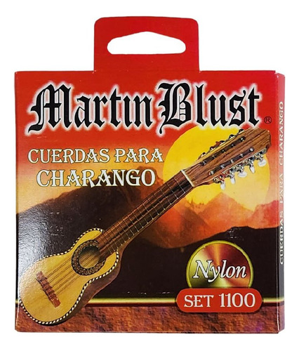 Encordado Charango Martin Blust Set 1100 Nylon Musicapilar