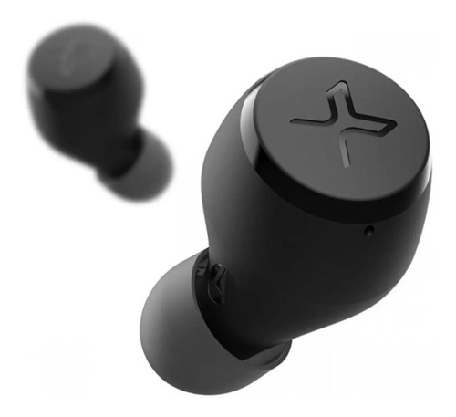 Imagen 1 de 3 de Audífonos in-ear gamer inalámbricos Edifier X3 negro con luz LED