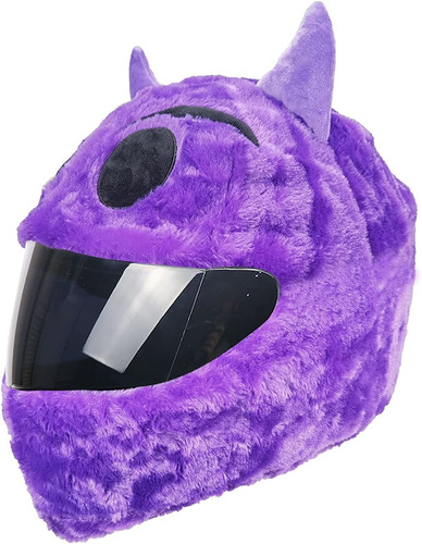 Cubre Cascos Diablo Purpura Crazy Fun