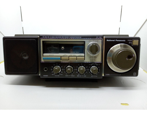 Imagem 1 de 10 de Rádio Receptor National Panasonic Rf-3100 Am Fm Oc 31 Bandas