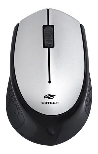 Mouse Sem Fio C3tech M-w50si, 1600dpi, 3 Botões, Cinza