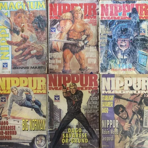 Nippur Magnum Revista Historieta 2 X 260 , Columba Ej4 (Usado)