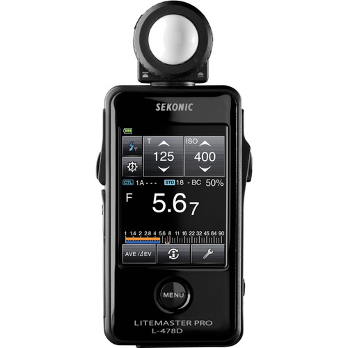Imagen 4 de 5 de Fotometro Sekonic L-478d Flashimetro Luxometro P/ Flash Cine