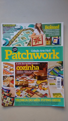 Revista Arte Fácil 24 Patchwork Artesanato Tapete T905
