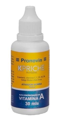 Ativador Bomba Pronovin Kpriche Acelera Crescimento Cx 12