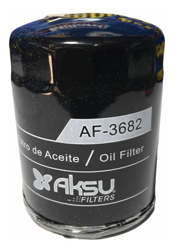 Filtro De Aceite Aksu Af-3682 Nissan Sentra B-13 B-14 