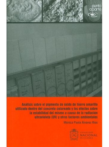 Libro Analisis Sobre El Pigmento De Oxido De Hierro Amarill