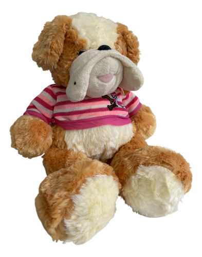 Perro De Peluche Super Suave Sweater Rosa Violeta Rosa
