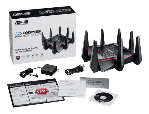 Router Gaming Asus Rt Ac5300 Ac5300, Wifi Tri Band