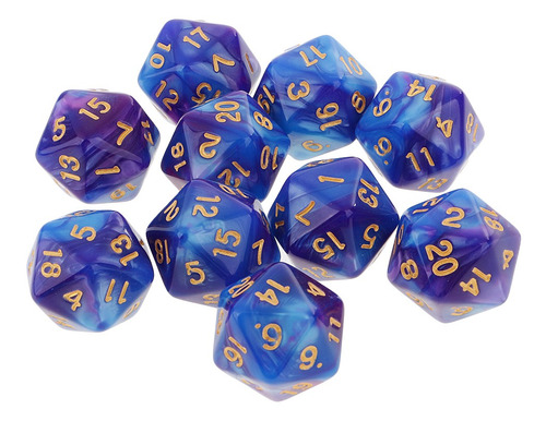 Dungeons And Dragons Dice Games Blue Purple