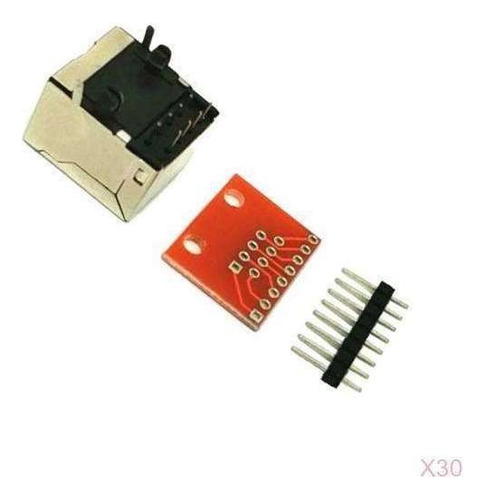 Pcb Conector 8p Rj45 Y De Licencia De Para Ethernet No