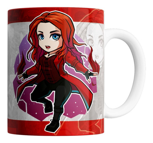 Taza De Ceramica - Avengers Caricaturas (varios Modelos)