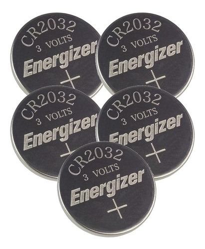 Blister De 5 Pilas Energizer Cr2032 Boton Litio 2032 3v 