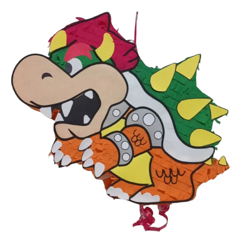 Piñata Bowser Mario Bros 