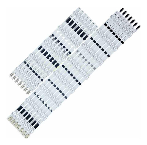 Kit 14 Tiras Leds Para Samsung Un40f5500 Un40f5000 Un40f6400