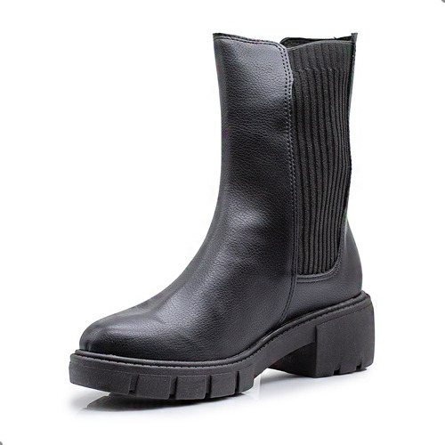 Botinetas Beira Rio Mujer Berta Confort Elastico Ajustable