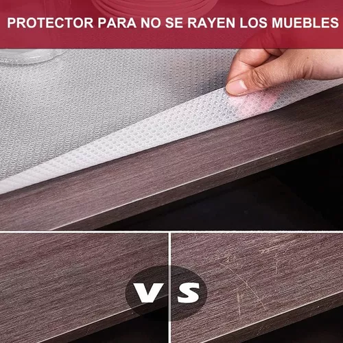 Protector de Cajones Closet Alacena Gabinetes Anti Deslizante