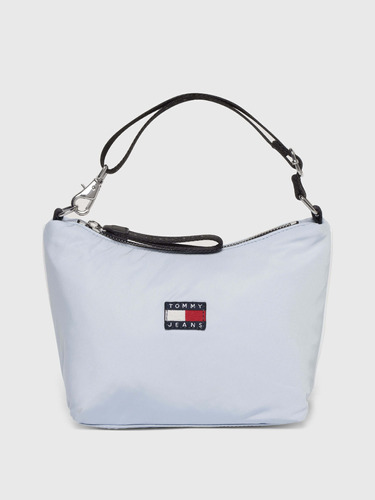 Bolso De Hombro Azul Heritage Parche De Tommy Jeans Mujer