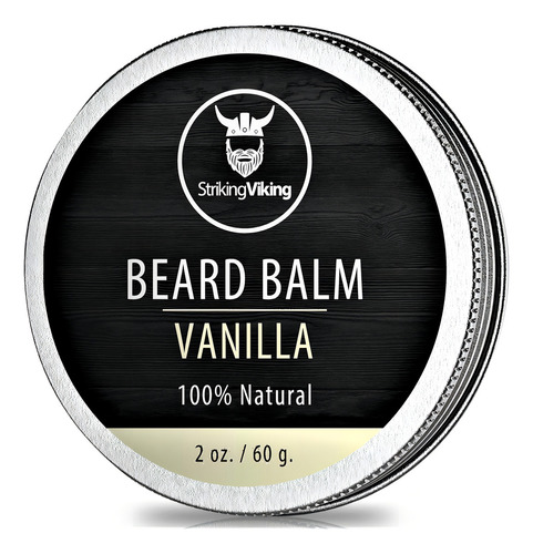 Striking Viking Vanilla Beard Balm Condicionador Para Barba - Baunilha 60g
