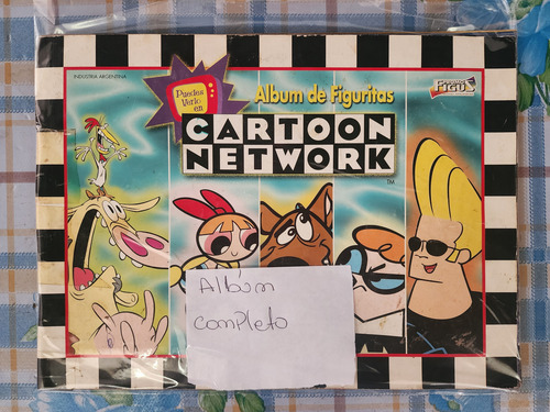 Album De Figuritas Cartoon Network - Completo - Con Detalles (Usado)