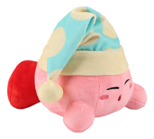 Kirby Sleeping Cap Peluche Muñeca Juguete Cumpleaño Regalo