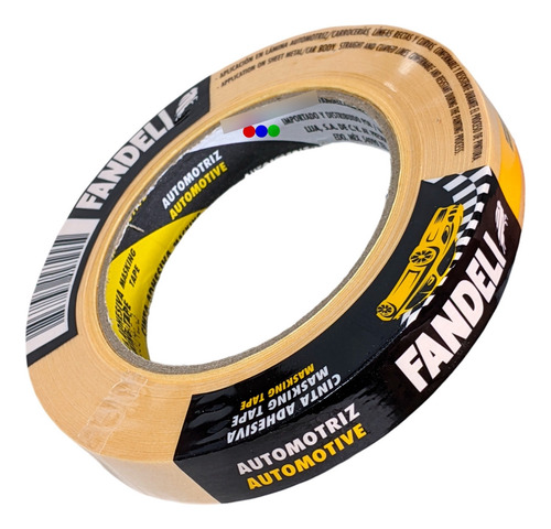 1 Cinta Fandeli Masking Tape Multiusos (18mm X 50m) - Nueva
