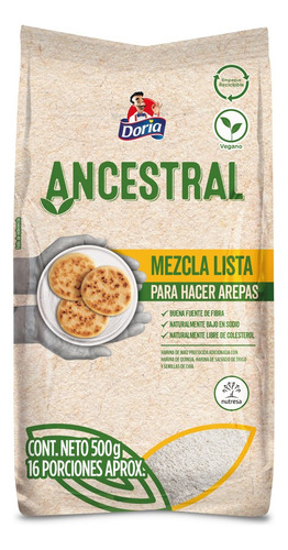 Mezcla Lista Doria Para Arepas X 500 G - Kg a $5307