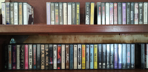 Gran Lote De Cassettes Casetes Música Y + Envío Gratis! Caqui