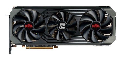 Imagem 4 de 6 de Placa De Vídeo Radeon 16gb Rx 6900xt Powercolor Oc Red Devil