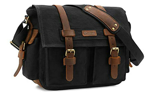 Bolso Cámara Vintage Canvas Kattee