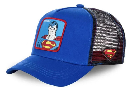 Gorra De Béisbol The Batman Superman Mesh Trucker