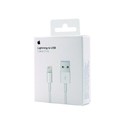 Cable USB 2.0 Apple Blanco USB Lightning