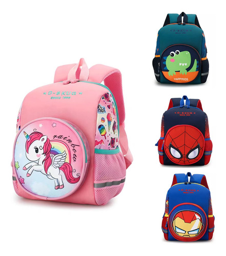 Mochila De Dibujos Animados Para Niños De Jardín De Infantes